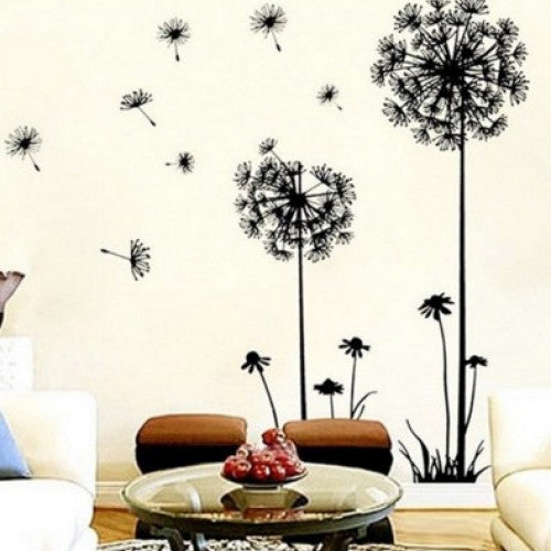 Dandelion Wall Art Decal Sticker